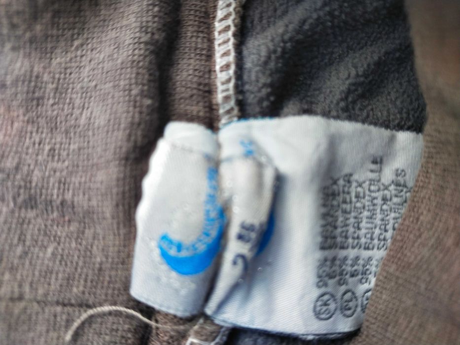 Spodnie ocieplane sztruksowe rozmiar 86