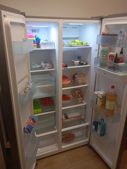 Frigorífico Americano Cinza