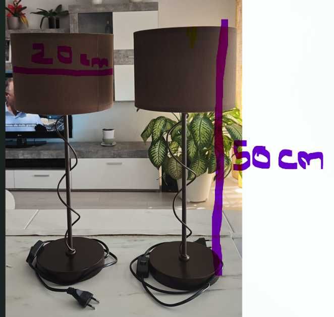 Candeeiros de mesa de cabeceira