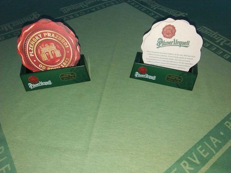 Stojaczki, podstawki Pilsner Urquell