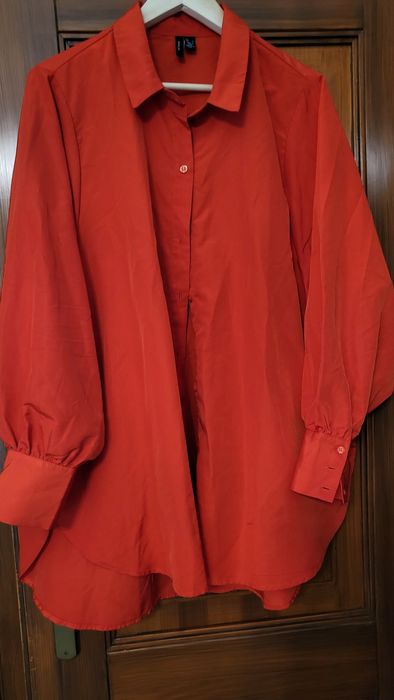 Koszula damska  czerwona rozmiar L