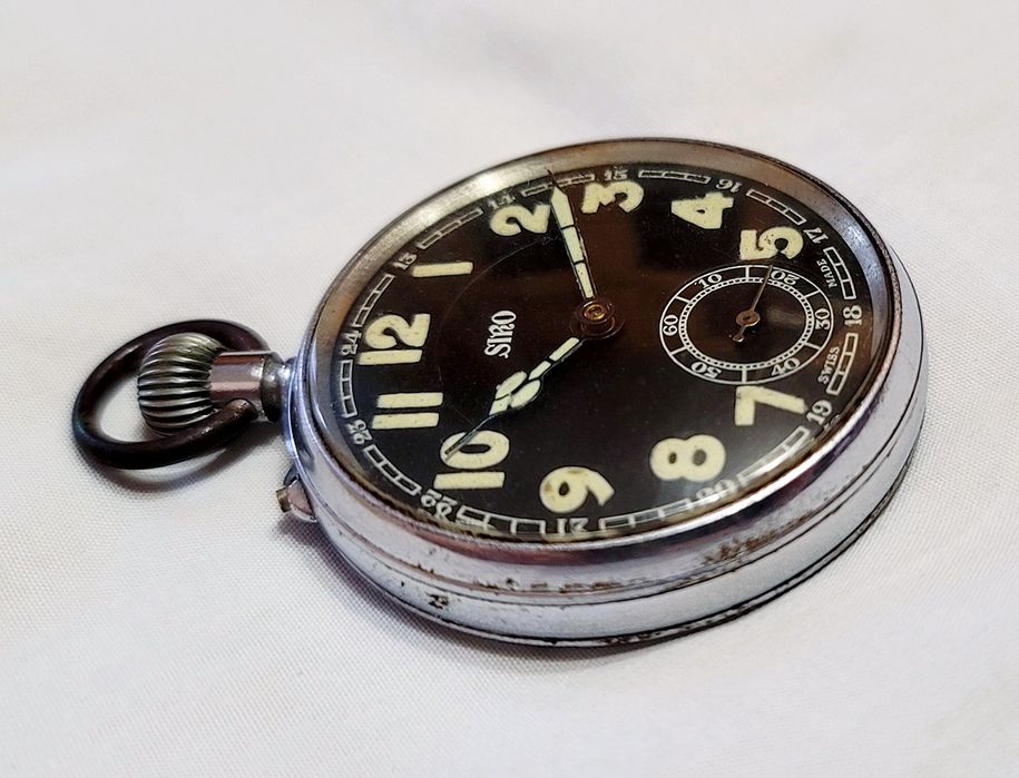 Швейцарские часы Siro жёлтый механизм 30х годов Swiss made времён ссср