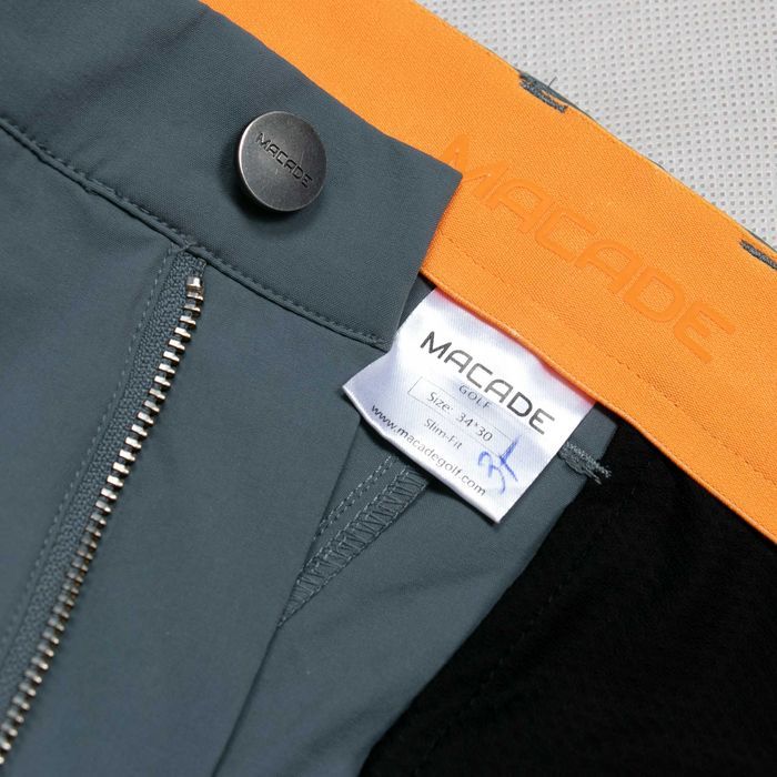 Macade Tech Trousers slim fit spodnie golfowe 34/30us