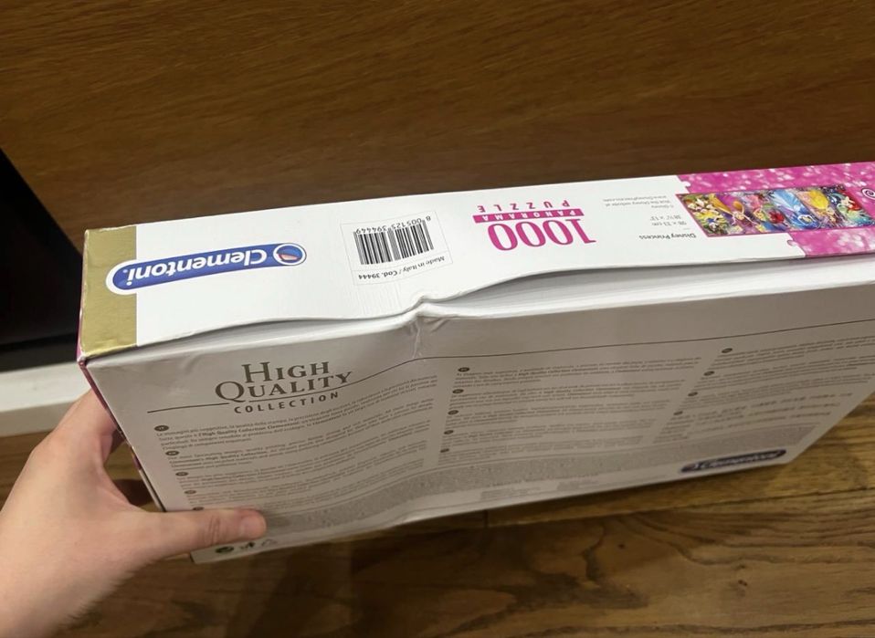 Пазл Disney Clementoni на 1000 (-1) деталей пазли