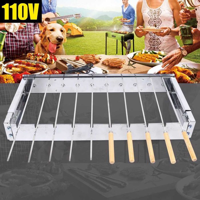 Automatyczny zestaw do grillowania 5V USB! ze stali nierdzewnej BBQ