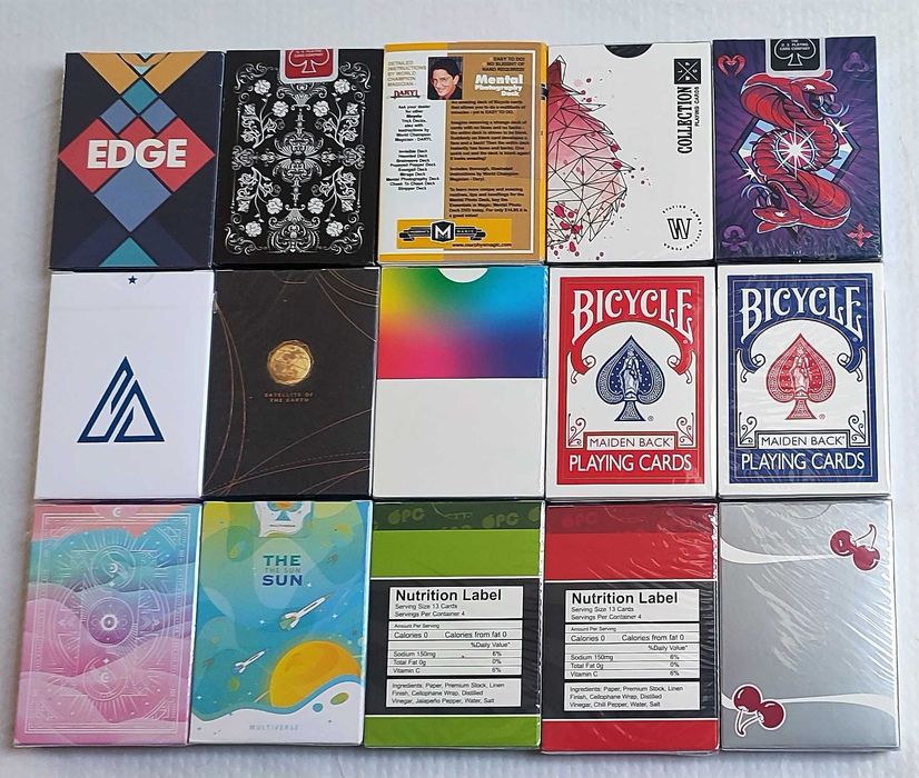 Baralho de Cartas Gemminy,  Bicycle e Odyssey