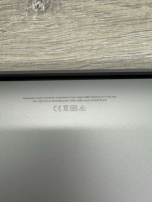 ІДЕАЛ MacBook Pro 15" 2019 i9 / 16 GB / 512 GB SSD