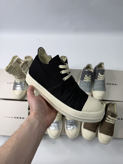 Нові Кеди Rick Owens Ramones Wrap DRKSHDW/Hustler Ramones/size 38-45/ Преміум якість!