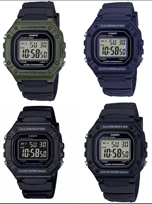 Годинники Casio W-218H. Оригінал.