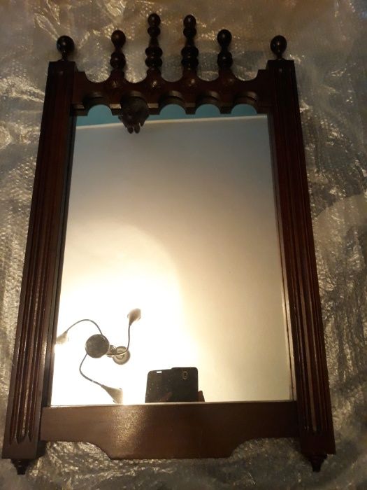 Espelho vintage com bilros64284100640897121