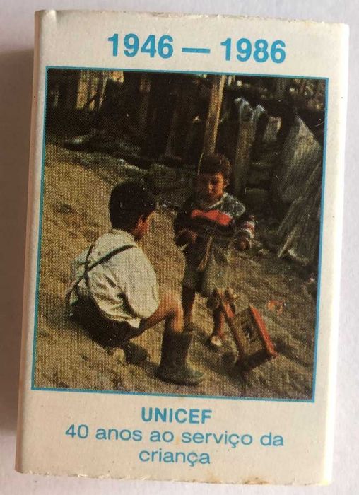 Coleção de Caixas de fósforos Unicef