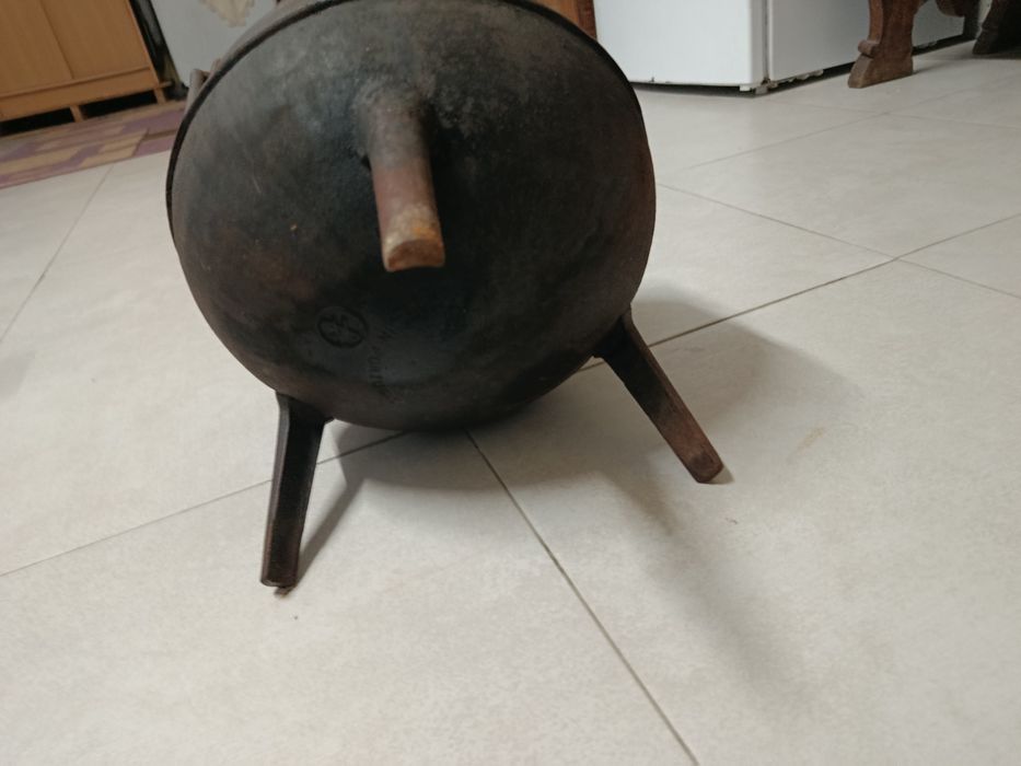 Panela de Ferro Antiga 10 Litros