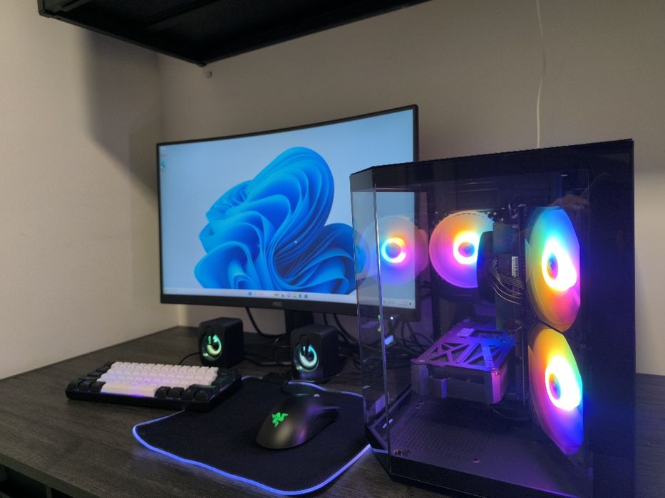 PC Gaming R5 3060Ti + Ecrã + Periféricos 3x S/ Juros