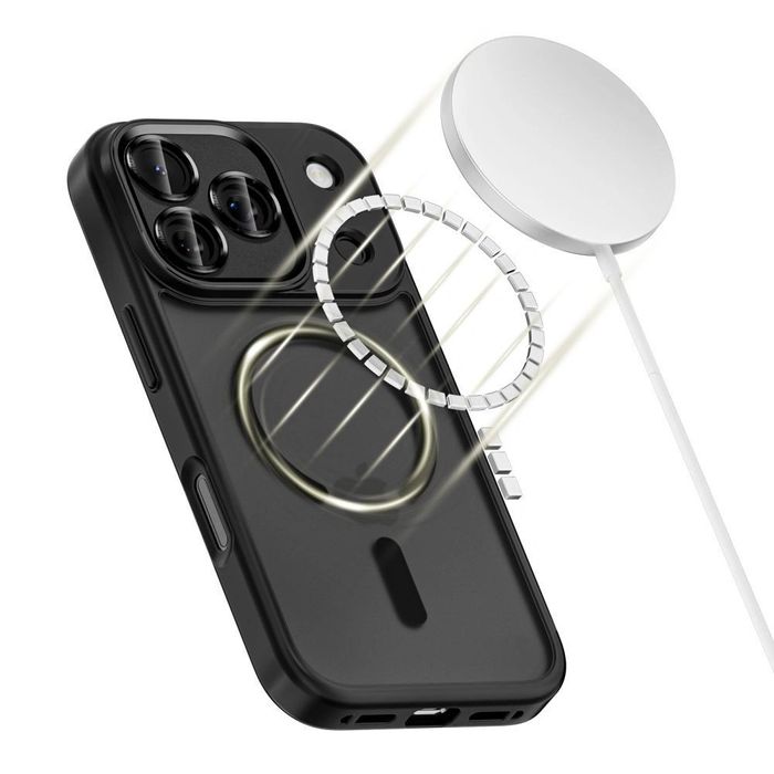 Etui Tech-Protect do iPhone 17 Pro MagSafe MagCam Matte Black