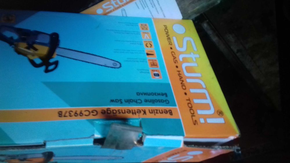 Бензопилка sturm GC9937B