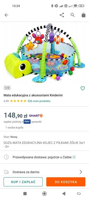 Mata dla niemowlaka