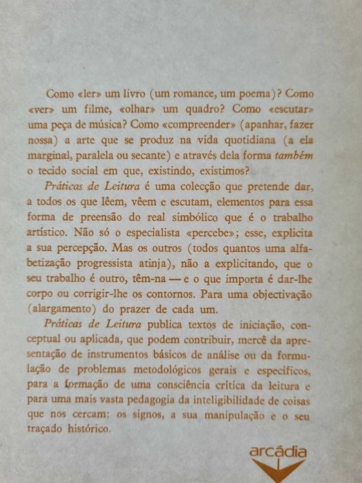 Livro "Análise Semiológica do Texto Fílmico"