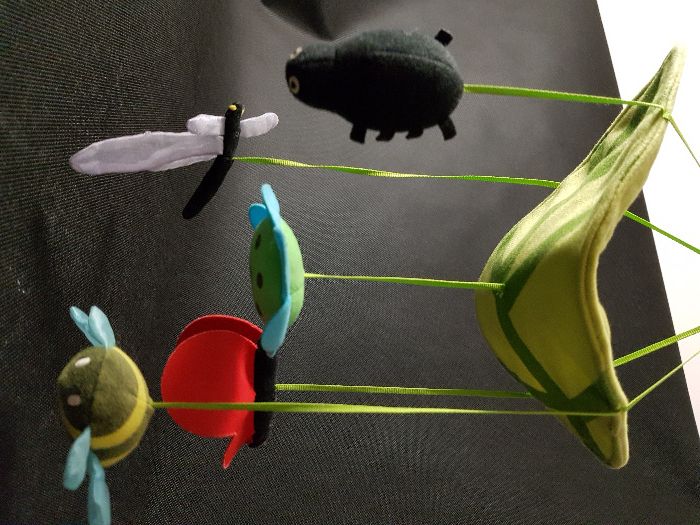 2 zabawki Karuzela miękka wieża 0m+ Niemowlak