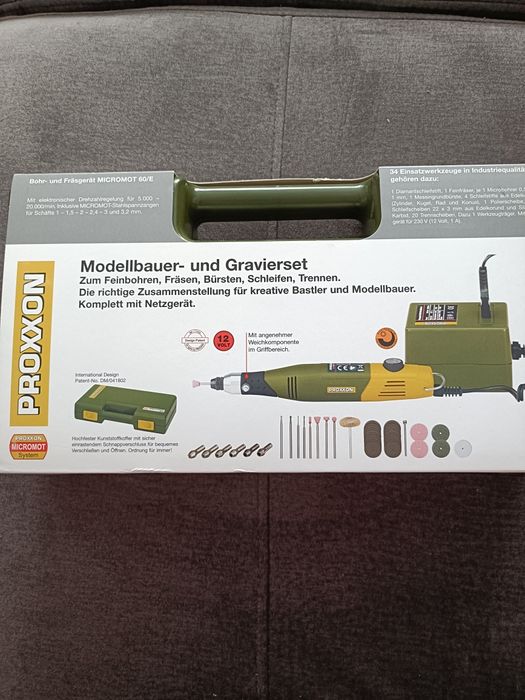 Zestaw modelarski-grawerski szlifierka