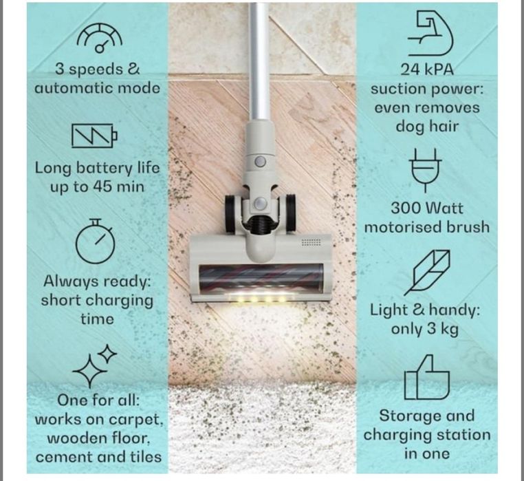 Аккумуляторный пылесос Klarstein LARMA