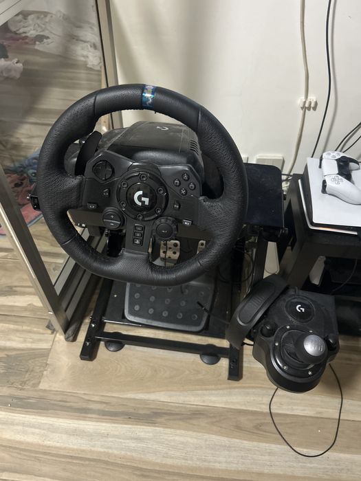 Logitech G923 + Shifter + Suporte Completo