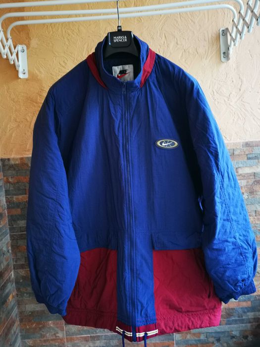 Куртка Nike Y2K Big Swoosh Vintage 90s nylon XXL р-р оригінал ідеальна