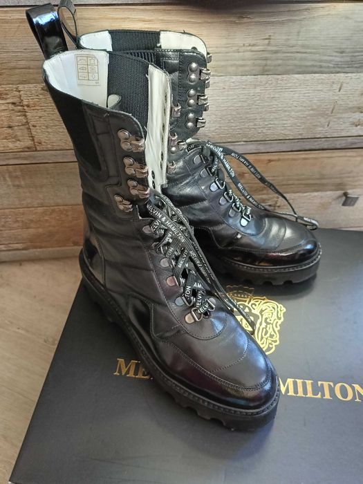 Melvin & Hamilton botki kozaki skóra rozmiar 39