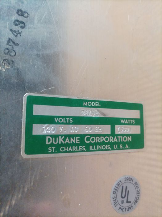 Vintage Dukane Slide Projector436414077103001605