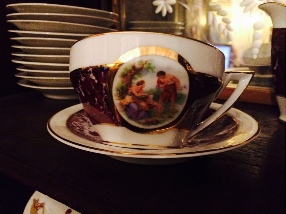 Vista Alegre Antique Tea Set