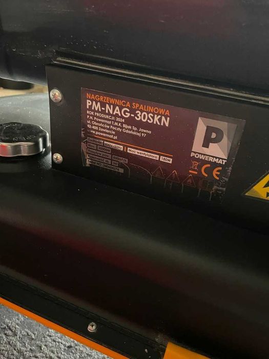 Nagrzewnica z Kominem Spalinowa Dmuchawa Olejowa 30 kW + dodatki