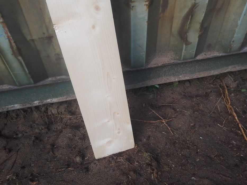 Blat świerkowy 100x20x2 cm, heblowany