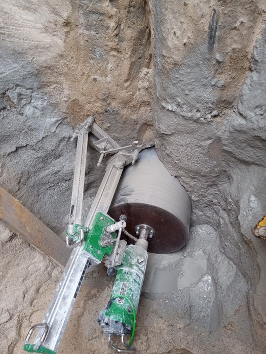 Wiercenie ,cięcie ,kucie ,frezowanie -Beton