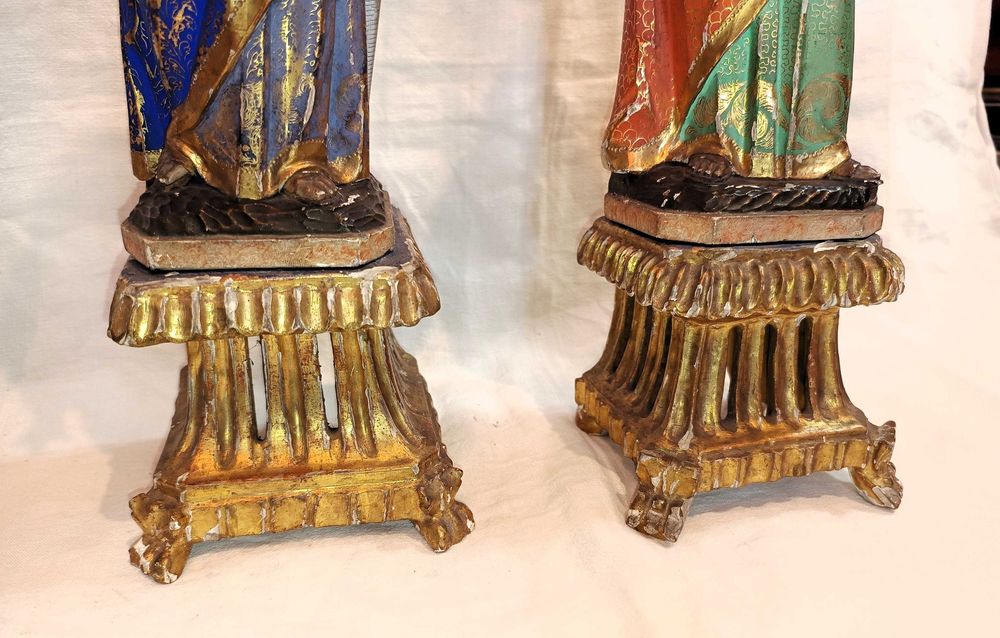 Imagens Nossa Senhora e São João Evangelista