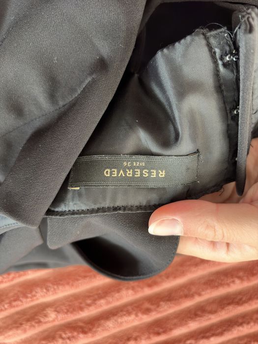 Czarna sukienka Reserved 36 S