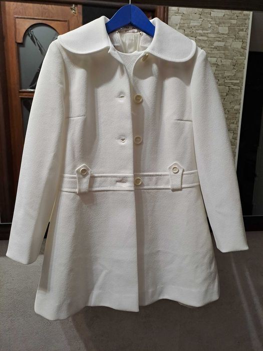 Тренч та сукня. плащ. нарядний костюм. ретро. на 6-7р.