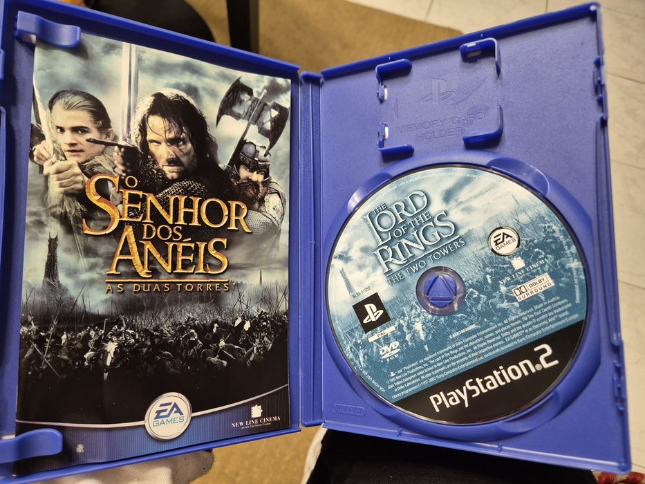 O Senhor dos Anéis e as Duas Torres - Jogo Playstation 2
