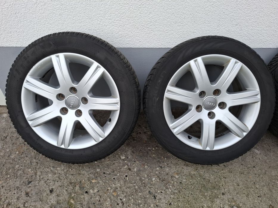 Alufelgi Audi 16" z oponami zimowymi