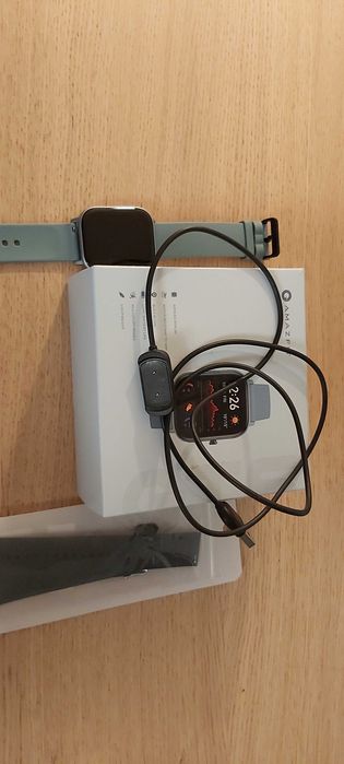 Smartwatch Amazfit GTS niebieski - komplet