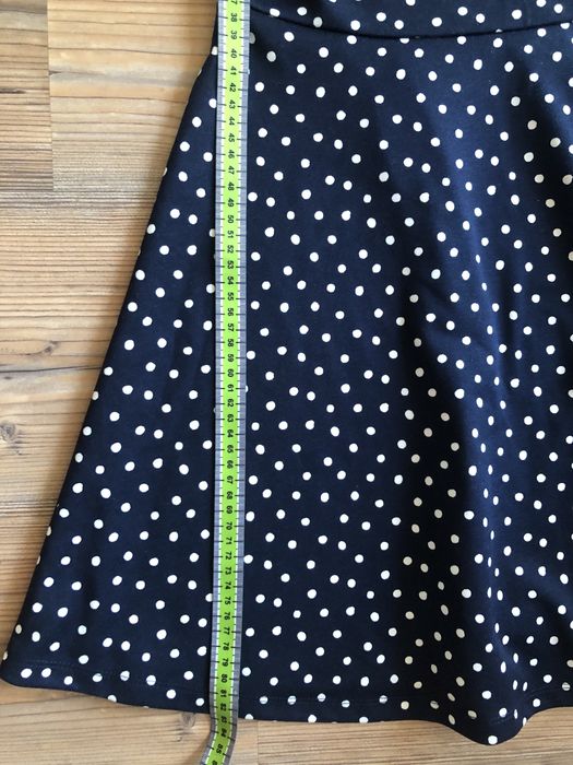 Sukienka w kropki retro H&M