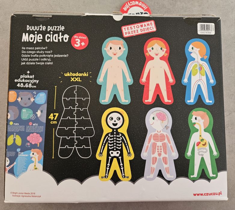 CzuCzu puzzle Moje ciało