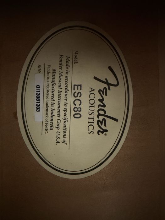 Guitarra Classica Fender