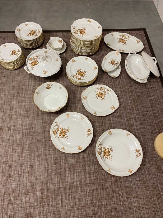 Loiça em porcelana Georges Boyer Limoges