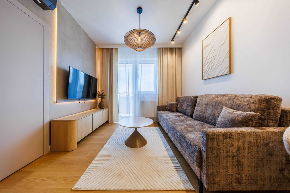 WYJĄTKOWY NOWY Apartament Zalesie URZ 2pok+ Balkon+Garaż Bezpośrednio