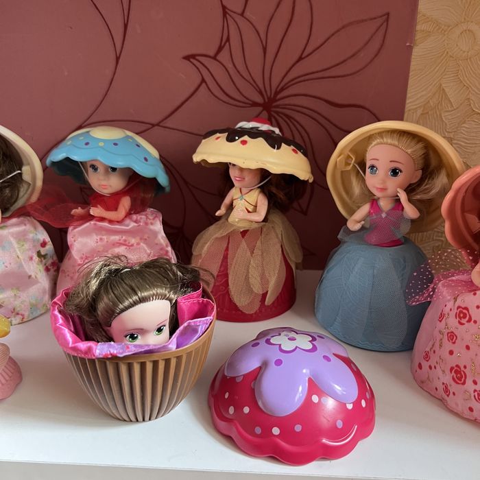 Кукла Кекс Cupcake Dressup,кукла-цвіток,кукла-бокал новорічний подарок