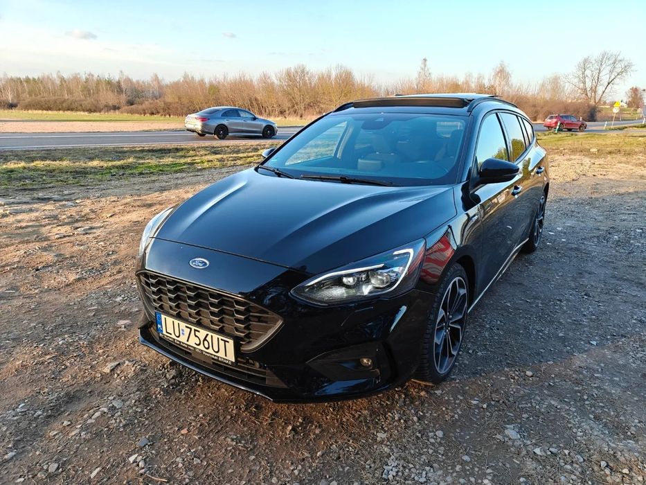 Ford Focus 1.5tdci stline bardzo bogato wyposażony nagłośnienie B&O 155tys.km