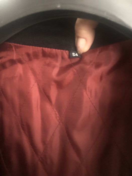 Plaszcz męski czarny krótki