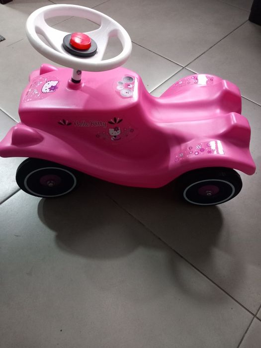 Carrinho de empurrar hello kitty