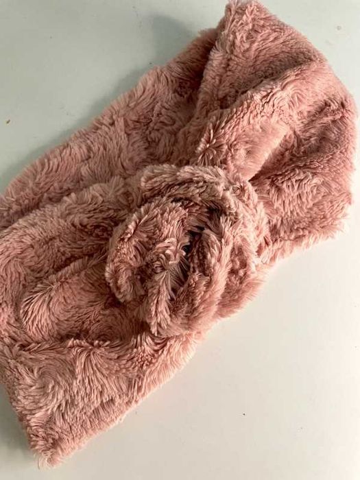 Gola/Cachecol Rosa Claro