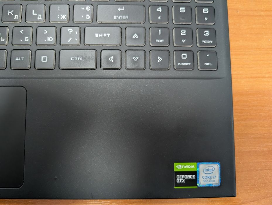 Ігровий ноут EVOO Gaming EG-LP5-BK/i7-9750H/GTX 1660ti/8Gb/SSD 128 Gb/