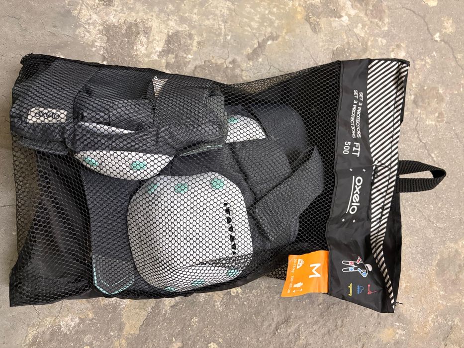 Joelheiras e cotoveleiras Decathlon - como novas - embaladas